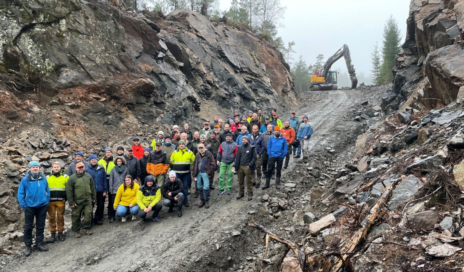 Gruppebilde fagsamling vei 2021