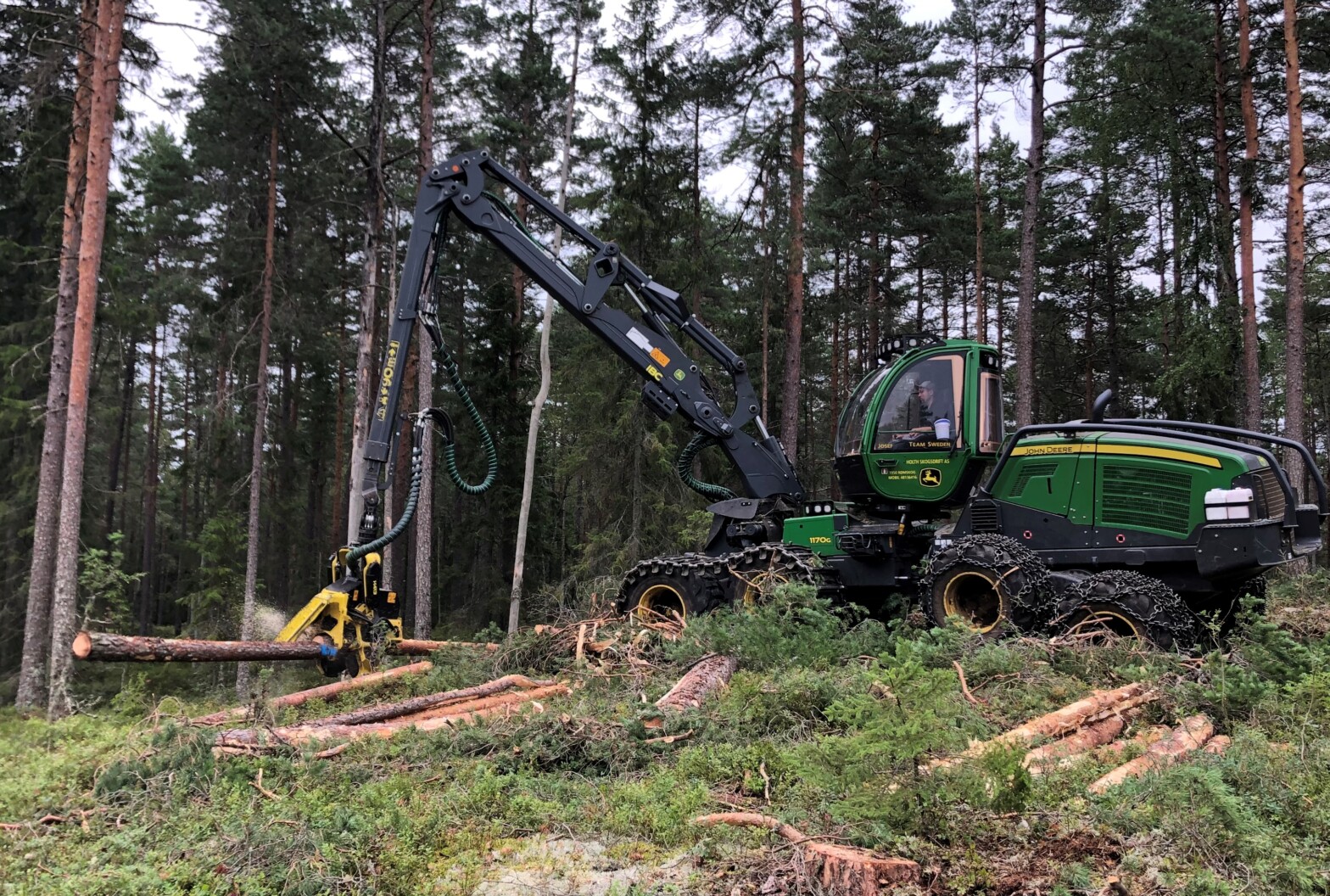 Bærekraftige metoder og kompe­tanse i skogsmaskinbransjen