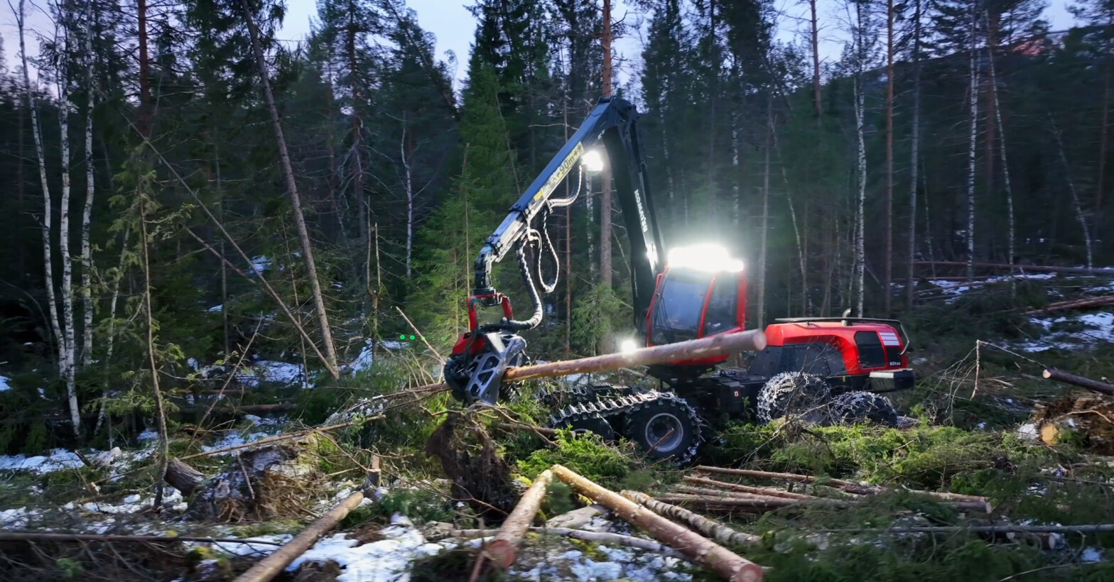 Dokumentert sikker­hets­opp­læ­ring for skogsmaskinførere