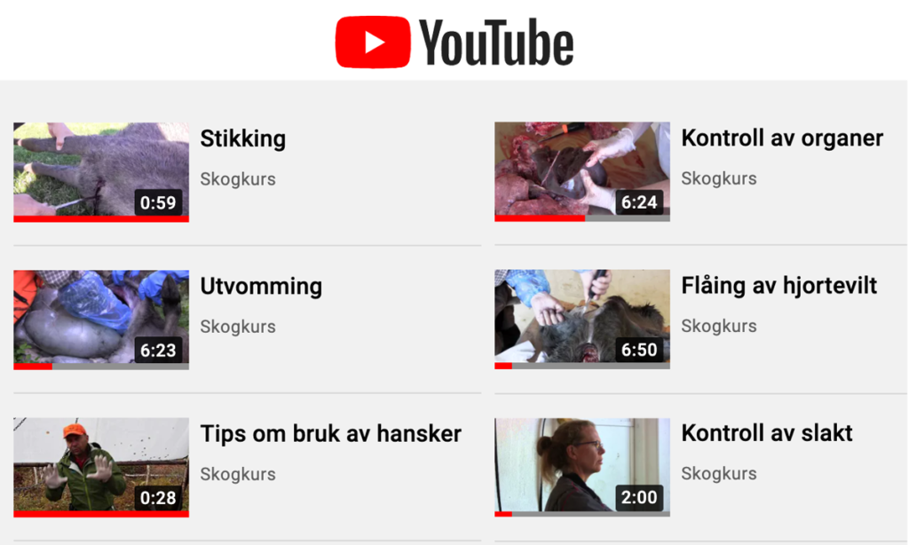 Spilleliste på YouTube